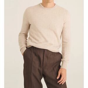 NAADAM The Original Cashmere Crewneck Sweater Men's tan